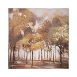 Bilde Høstskog 80x80cm