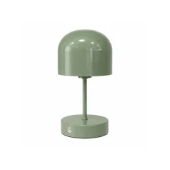 Bordlampe Napoli oppladbar 24 cm grønn