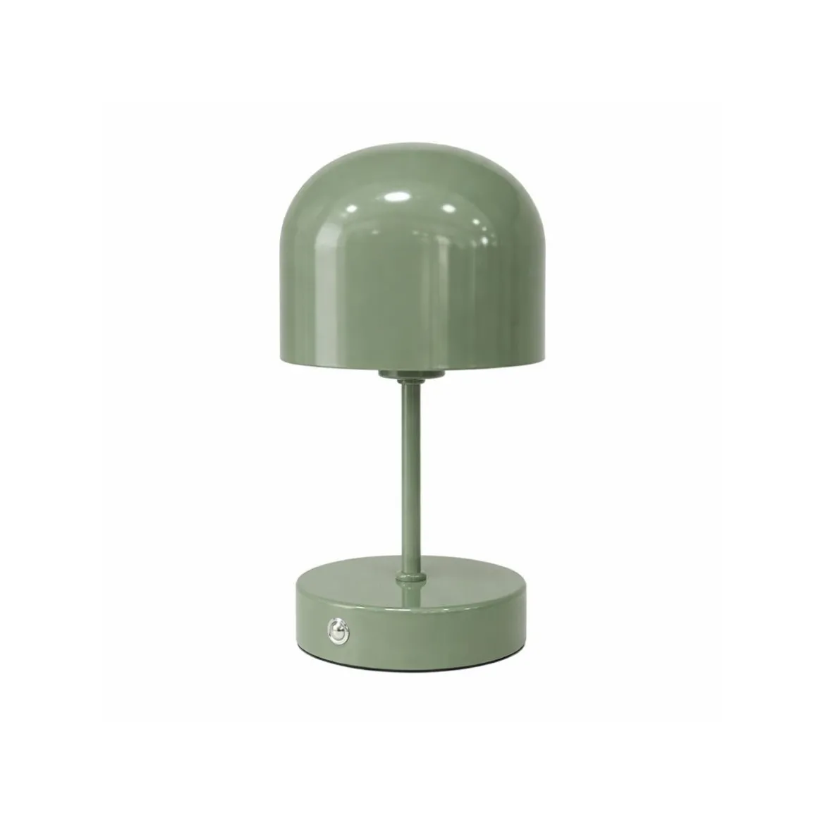 Bordlampe Napoli oppladbar 24 cm grønn