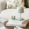Bordlampe Napoli oppladbar 24 cm lys grønn