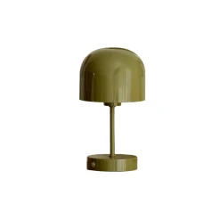 Bordlampe Napoli oppladbar 24 cm oliven