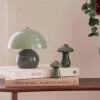 Bordlampe Valencia 24 cm grønn