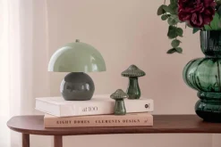 Bordlampe Valencia 24 cm grønn
