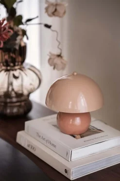 Bordlampe Valencia 24 cm rosa