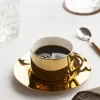 Cafesett Luksus kopp med skål