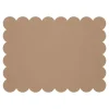 Dekkebrikke Scallop, beige