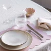 Dekkebrikke Scallop, rosa