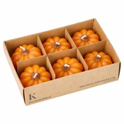 Dekorlys Gresskar 6 pk
