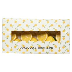Duklodd Sitron 4-pk