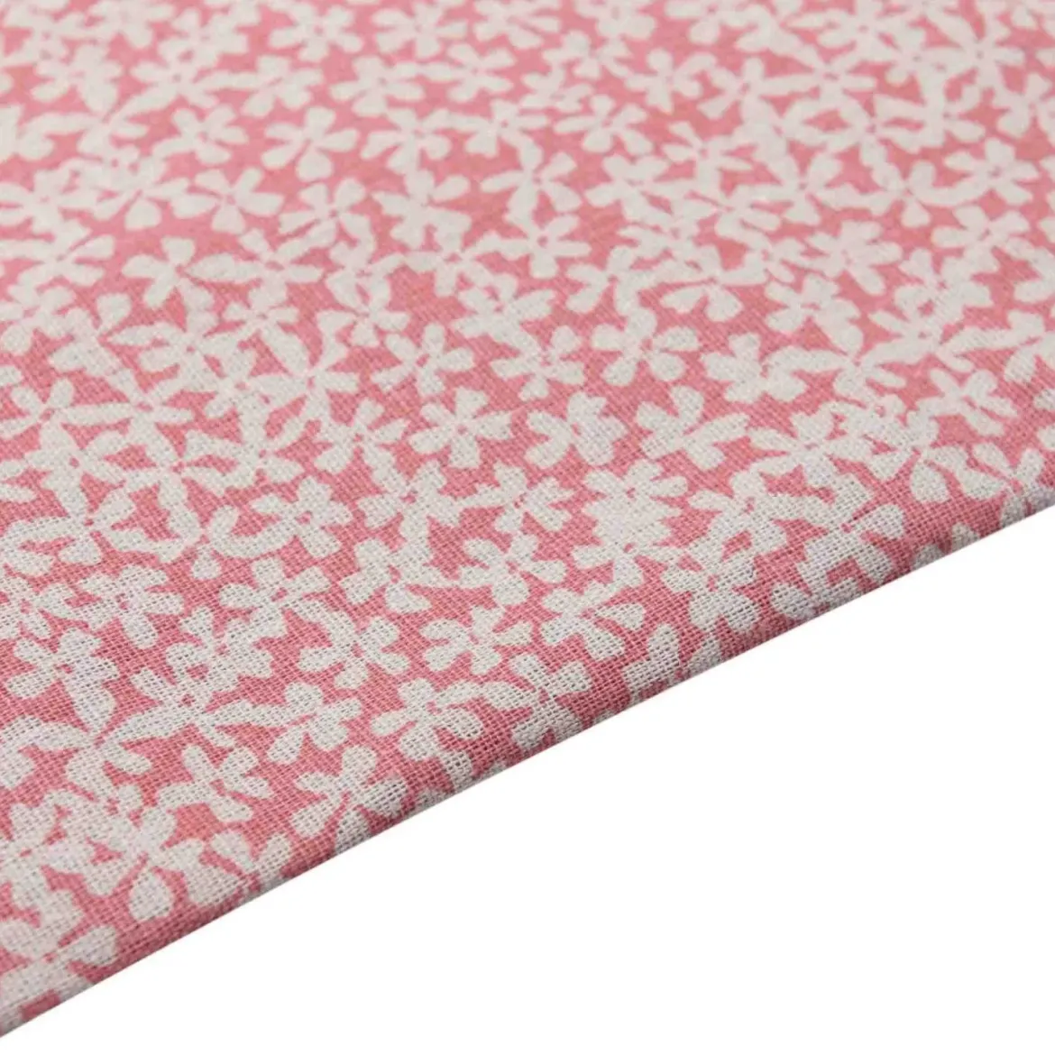 Duk småblomster 140x250 cm, rosa