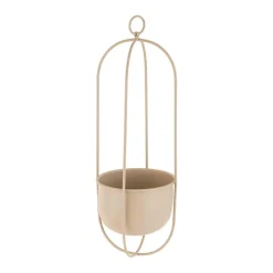 Hengepotte Singel 45 cm beige