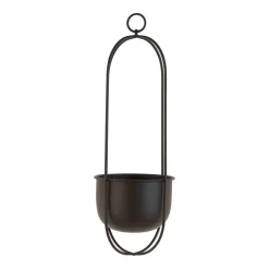 Hengepotte Singel 45 cm sort