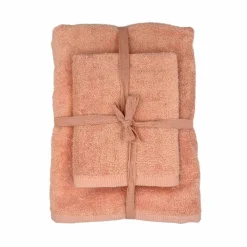 Håndklesett 2 pk, fersken