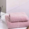Håndklesett 2 pk rosa