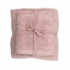 Håndklesett 2 pk rosa