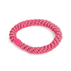 Hårstrikk Fucshia m/fuchsia perle