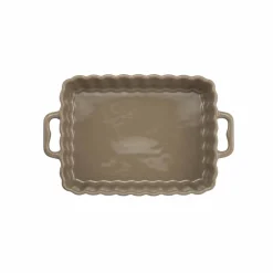 Ildfast form 25 cm mørk beige
