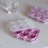 Isbitform hjerter & blomster