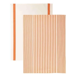Kjøkkenhåndkle Georg 50x70 sett oransje
