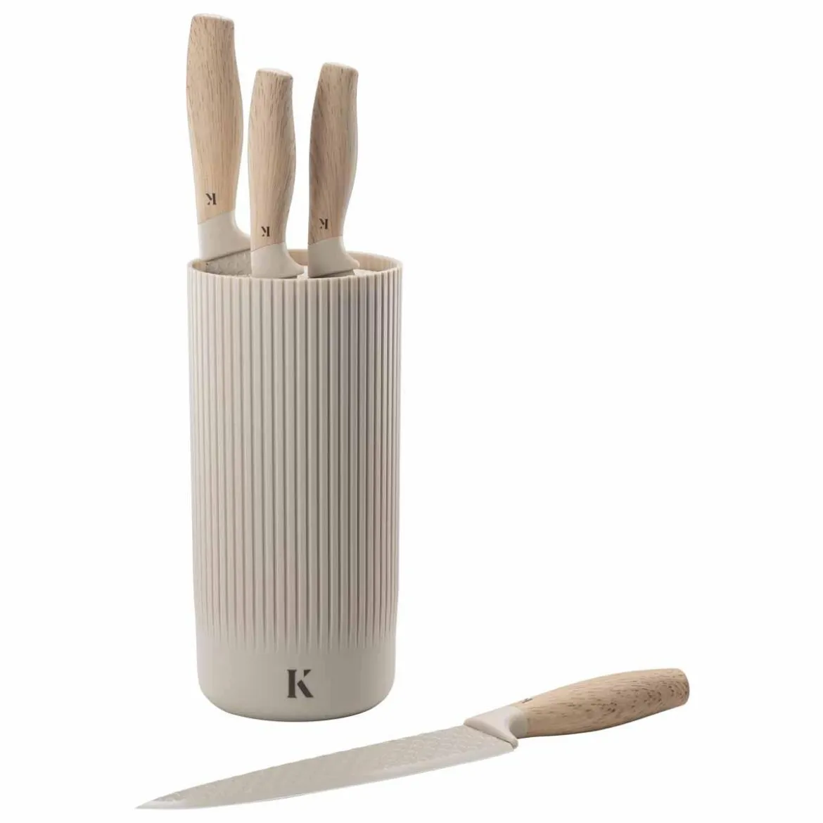 Knivsett Scandi beige