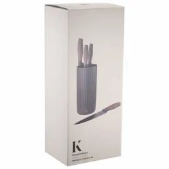 Knivsett Scandi brun