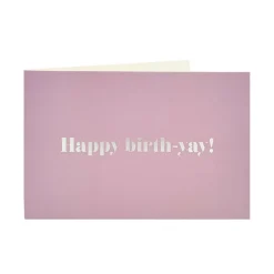 Kort Happy Birth-yay
