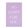 Kort So Happy for you