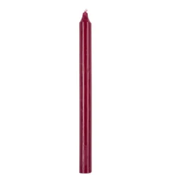 Kronelys 27cm burgunder