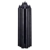 Kronelys 27cm sort