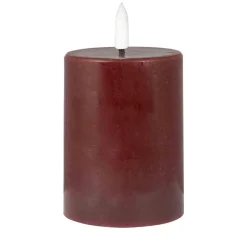 Kubbelys LED 12,5 cm bordeaux