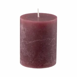 Kubbelys Rustikk 9cm bordeaux