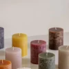 Kubbelys Rustikk 9cm mørk grønn