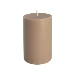 Kubbelys 100% stearin 10cm beige