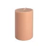 Kubbelys 100% stearin 10cm rosa