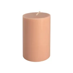 Kubbelys 100% stearin 10cm rosa