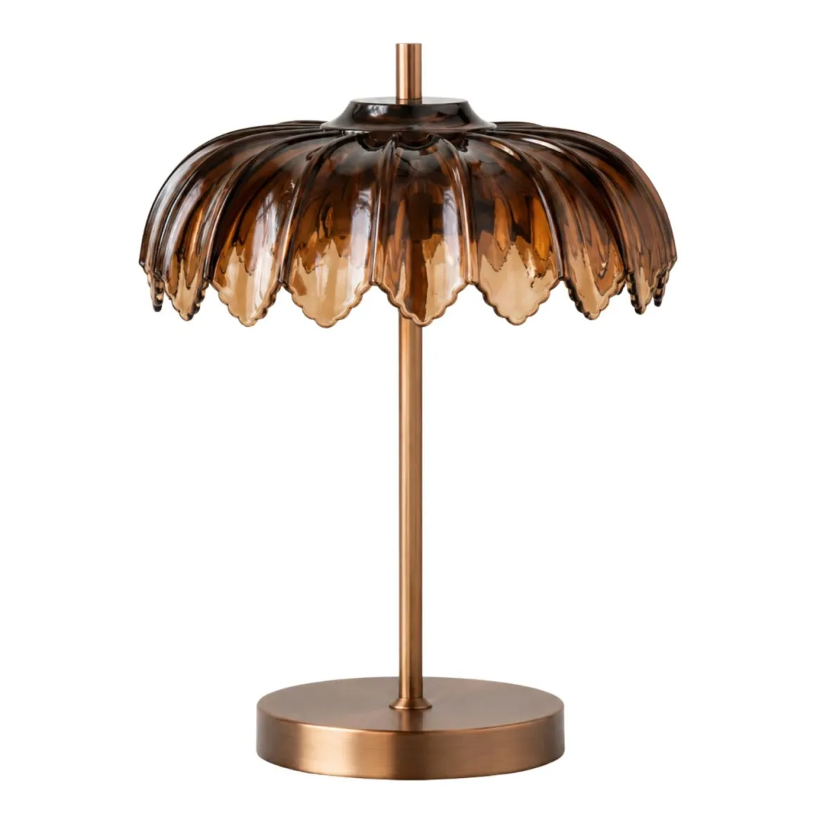 Lampe Heritage 36,5 cm brun