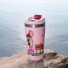 Lykketegning - Hjertets vei Termokopp rosa