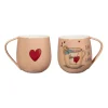 Lykketegning - Hug in a mug Krus beige