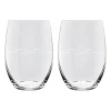 Lykketegning - Pust Vannglass 2-pk 30cl