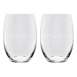 Lykketegning - Pust Vannglass 2-pk 30cl