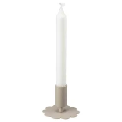 Lysestake Fie 6 cm beige