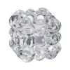 Lysestake kombi Bubbles 6,5cm klar