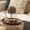 Lysestake Kombi Rille 7 cm grønn