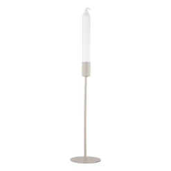 Lysestake Melina 28,5cm beige
