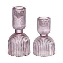 Lysestake Vilde 9 cm rosa
