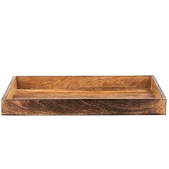 Lysfat mangotre rektangulært 43X27cm