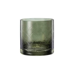 Lyslykt Billie rutet 10cm grønn