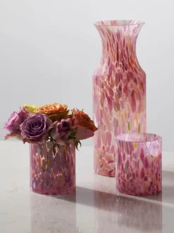 Magnor - Swirl karaffel/vase, rosa