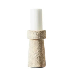 Muubs - Eris Lysestake beige 16 cm