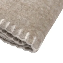 Pledd Lyngen 130x170 cm beige